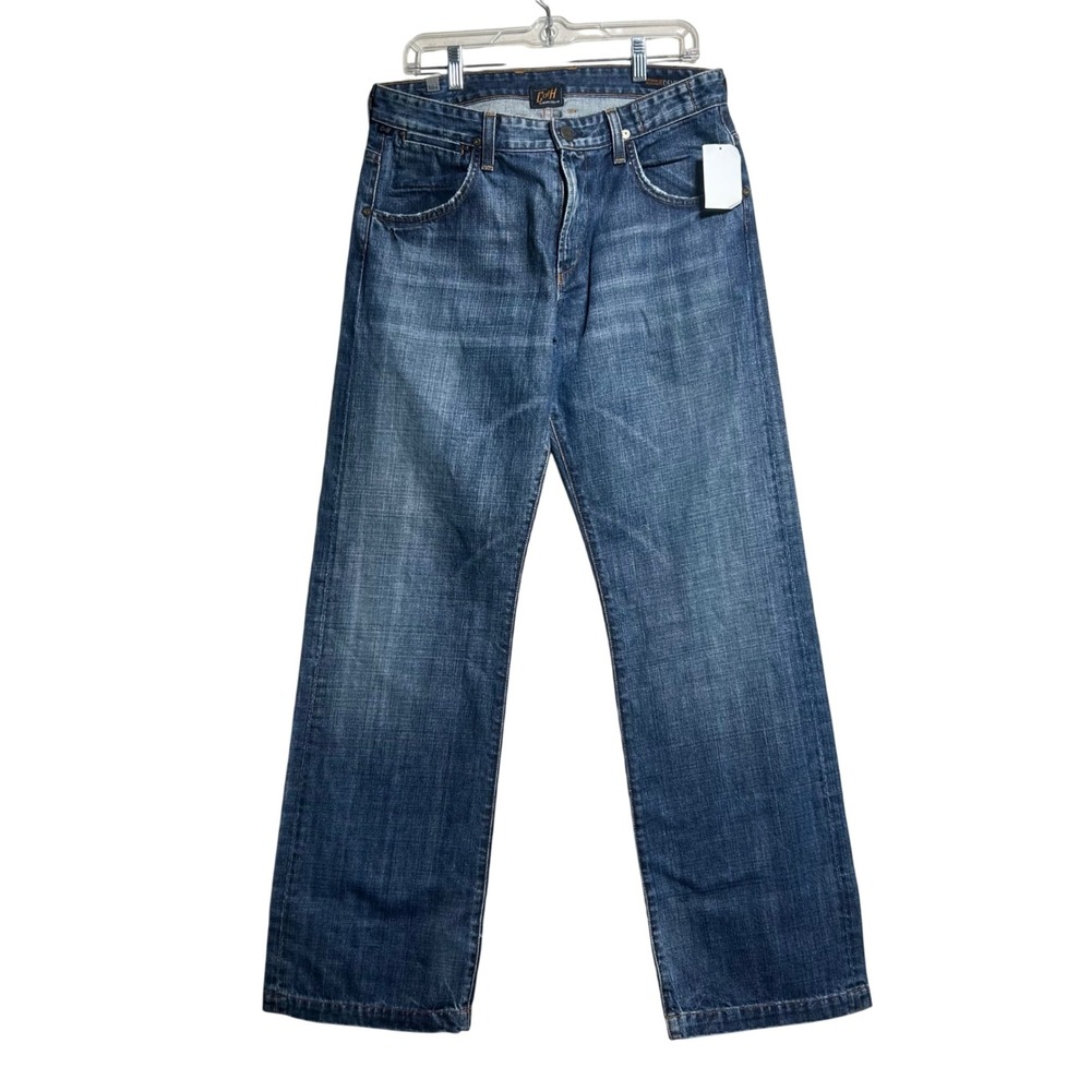NEW Citizens of Humanity Bengasi Relaxed Straight Jeans Blue Mens 33 673-115 USA